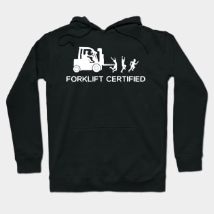 Forklift Certified Funny Forklift driver Hoodie